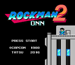 Rockman 2 ONN Title Screen